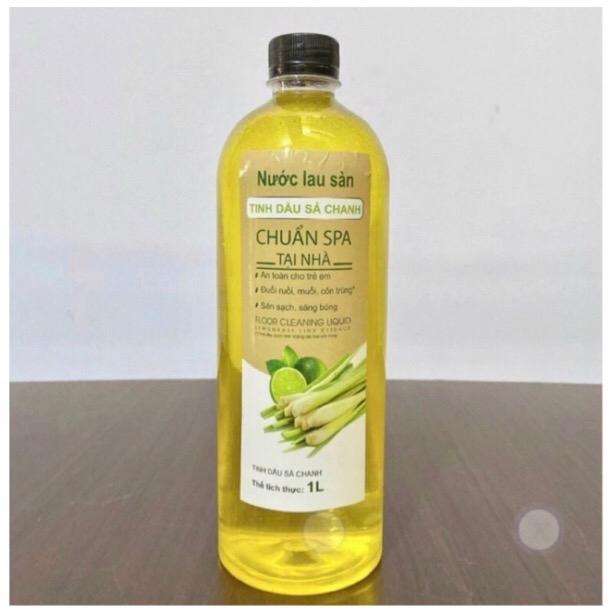 Nước Lau Sàn SPa Tinh Dầu Xả Chanh -1Lít