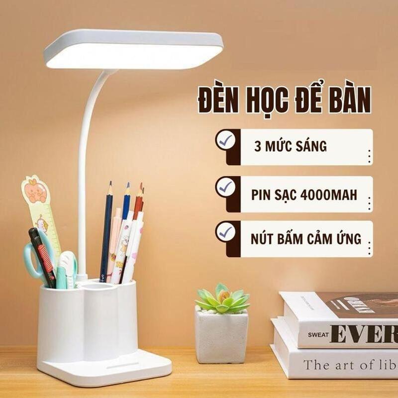 Đèn Để Bàn Học, Đèn Học Sinh, Đèn Led Đọc Sách,Đèn Học Để Bàn, Đèn Học Chống Cận Thị B27