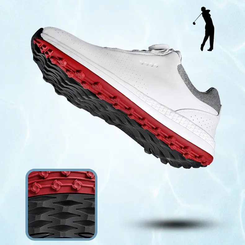 Premium New Gentleman Pro (W/ Spikeless) Professional Golf Shoes for Men