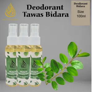 Annadhziif Deodorant Tawas Bidara Herbal Spray 100ml Natural Efektif Hilangkan Bau Ketiak & Mencerahkan Kulit Ketiak