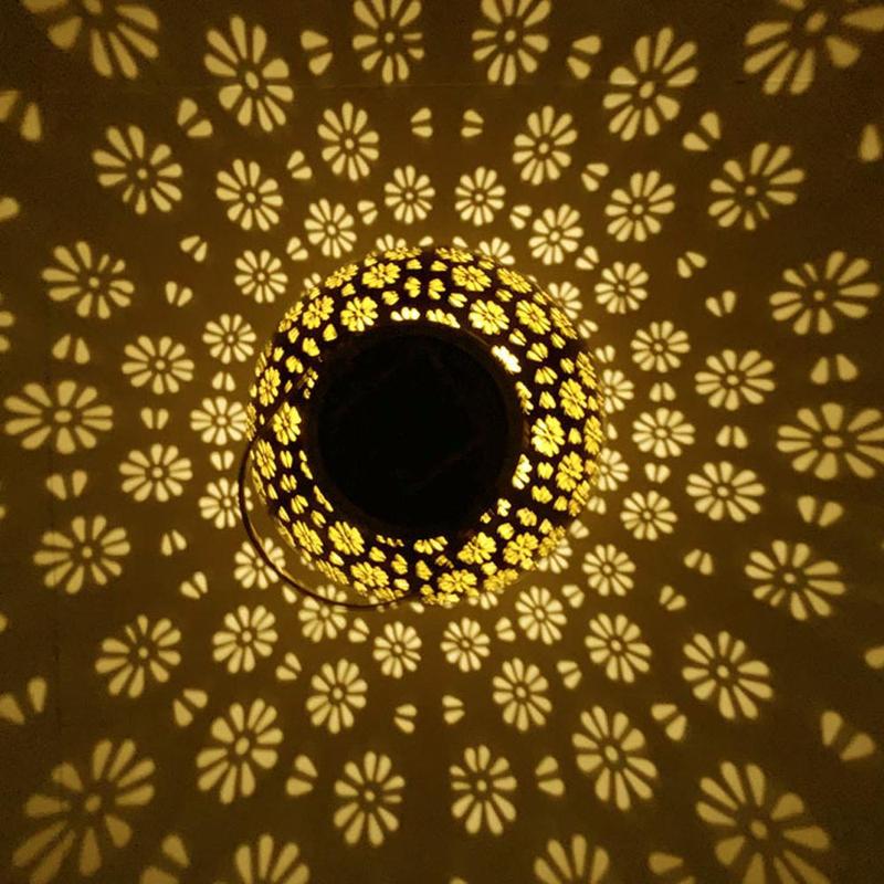 Solar Powered Garden Decorative Light, Vintage Design LED Light, Waterproof Portable Light for Yard & Garden Decoration, Outdoor Lighting 8