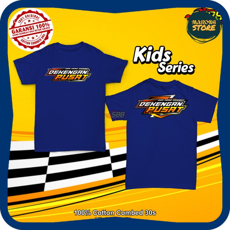 MaroneStore - Baju Kaos ANAK Katun Dekengan Pusat Viral New ST Kaos Anak Laki-laki Katun | Cotton Combed 30s 4