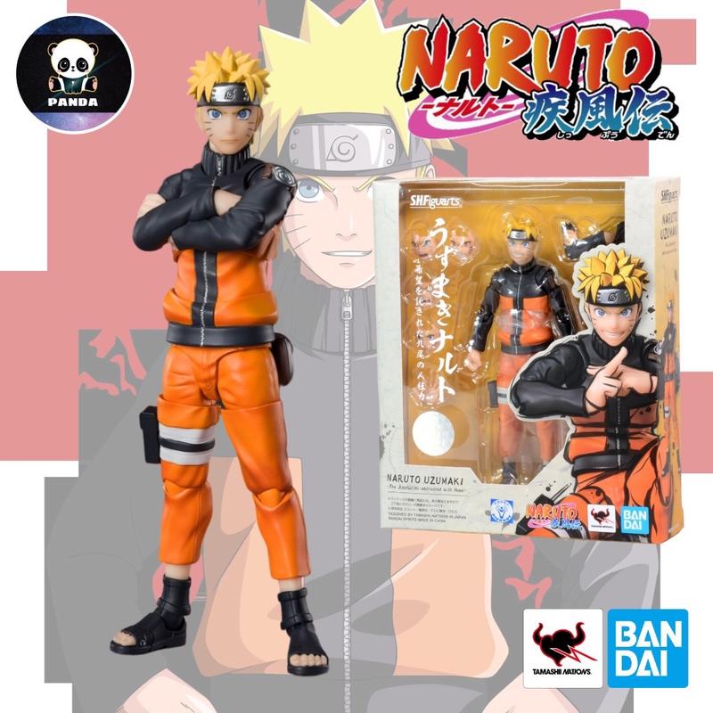 Mô Hình Chính Hãng SHF Uzumaki Naruto Bandai SHFiguarts Scale 1/12 Cao 15cm Action Figure 0