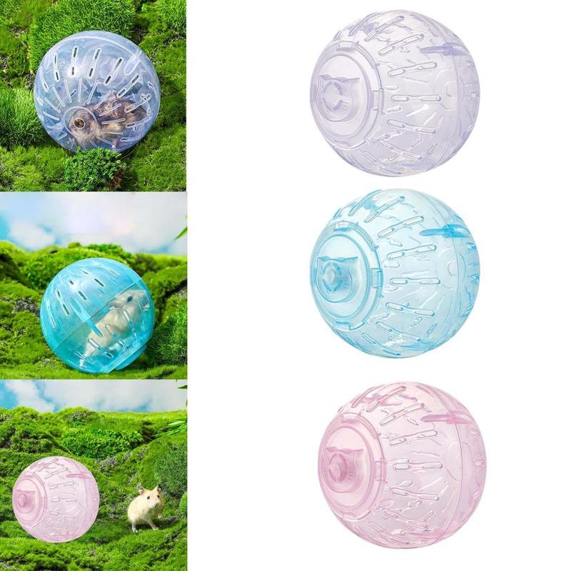 Đồ Chơi Bóng Chạy Cho Chuột Hamster, Bánh Xe Chạy, Giúp Giảm Sự Nhàm Chán, Thích Hợp Cho Động Vật Nhỏ 2