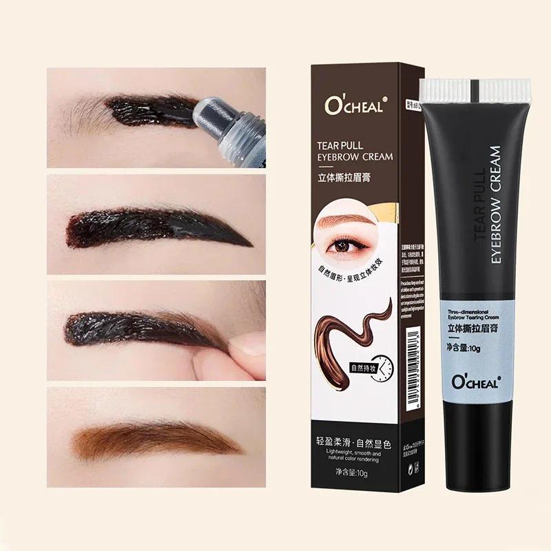 Product Introduction of 15 Minutes Professional Eyelash Hair Dye Easy Dye Gel Eyelash Set Fast Hair Dye Semi Natural Permanent Eyebrow Hair Dye 2024 Cream Makeup Cosmetic 13