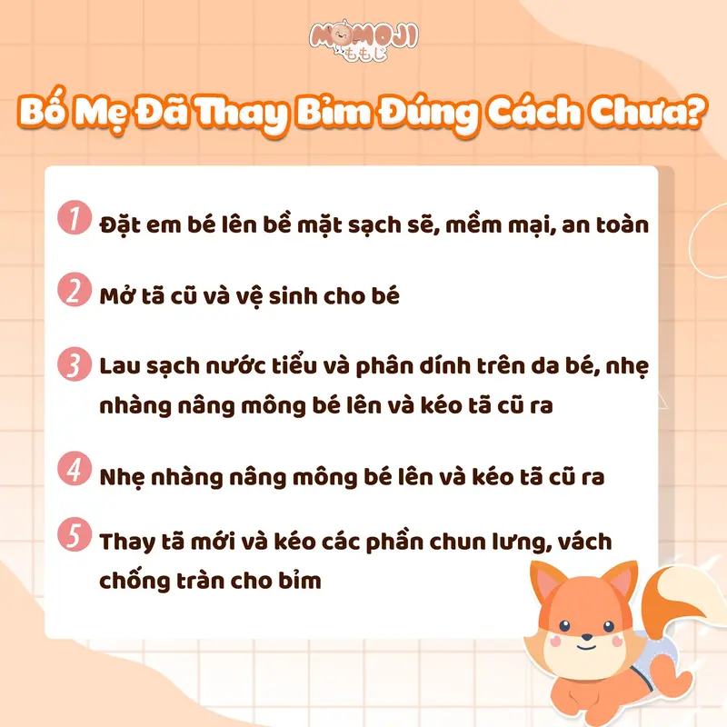 [DEAL SHOCK MXQ] COMBO 3 BỊCH TÃ BỈM DÁN/QUẦN MOMOJI MỎNG MỀM, THẤM HÚT TỐT CHO BÉ - TẶNG GHẾ HƠI TẬP NGỒI CHO BÉ 7