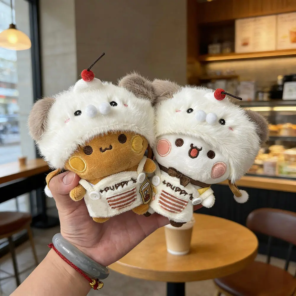 Newest Cute Panda Bubu Dudu Plush Doll Hat Cross Dressing Plush