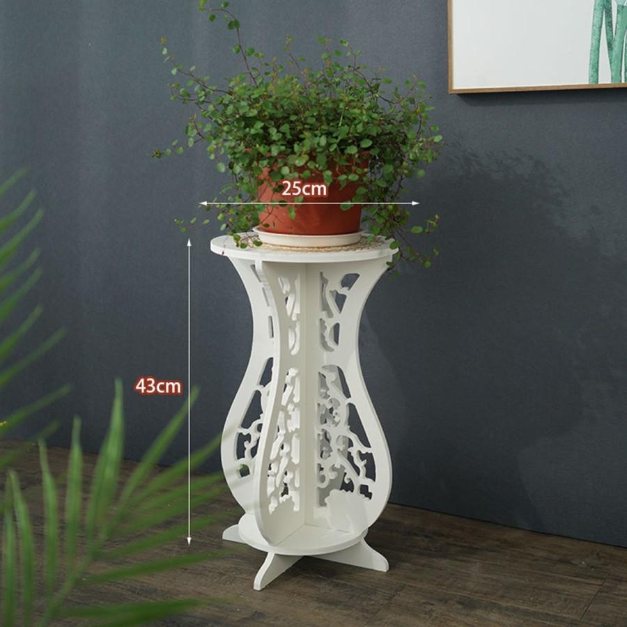Meja Pot Vas Bunga Side Table Meja Sudut Kecil Kamar Estetik Coffee ...