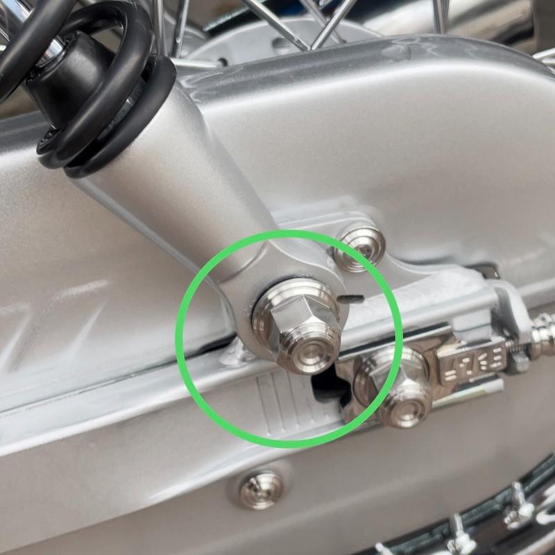 Ốc, Tán Salaya Inox304 Gắn Chân Phuộc Các Dòng Xe  Phụ Tùng Phụ Kiện