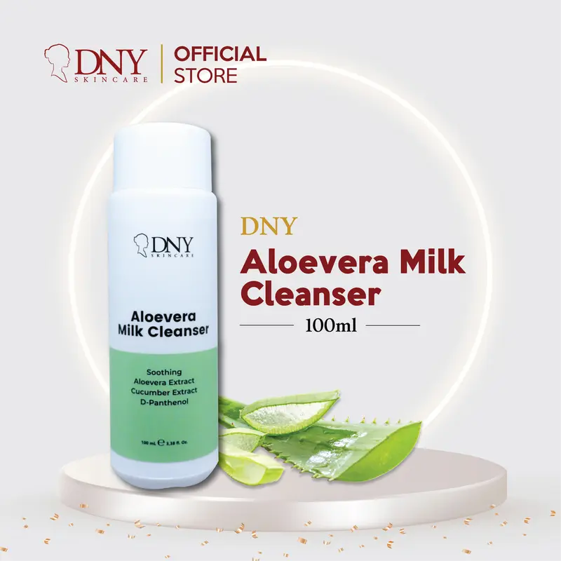 DNY Aloevera Milk Cleanser - Mengandung Aloevera untuk Melembabkan Kulit Wajah 0