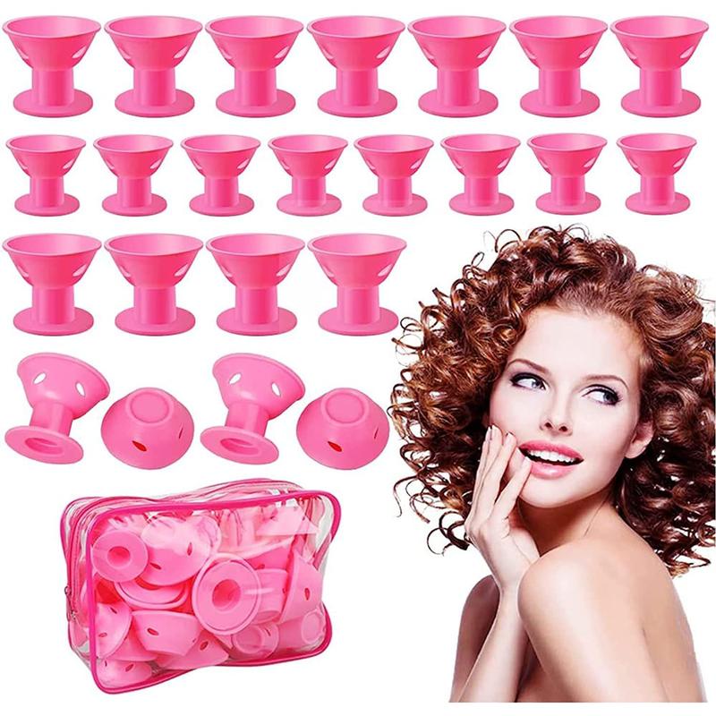 Foldable Hair Curler Set, 40pcs/box Hair Curling Tube, Heatless Hair Styling Tool, Professional Hair Styling Tools for Women & Girls 7