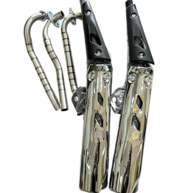  Pô Exciter 2010 Gắn Các Dòng Xe Như Sirius Jupiter Full Cổ - Set Bô 2010 Cho Xe Wave Si Kèm Cổ - Phụ Kiện Phụ Tùng 