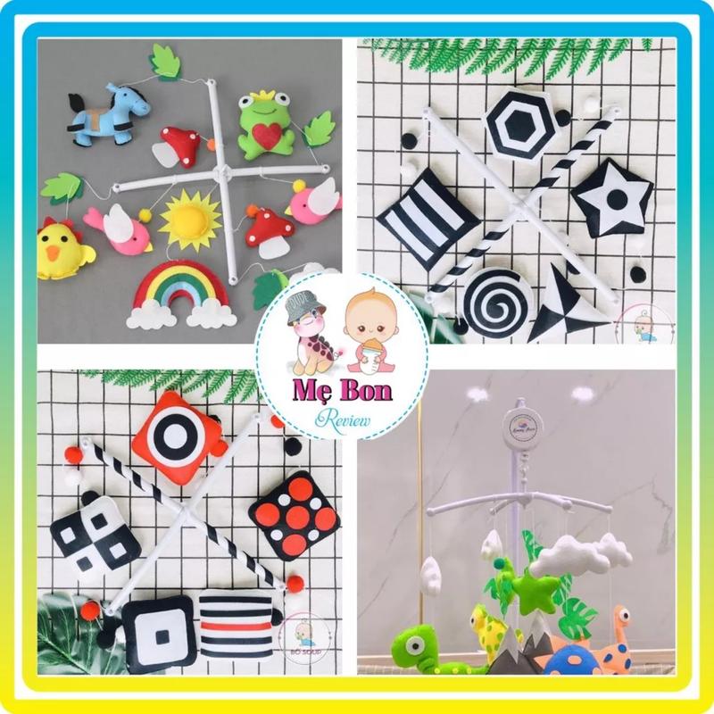 Đồ chơi treo nôi cũi giường cho trẻ sơ sinh Kem Cho Bé