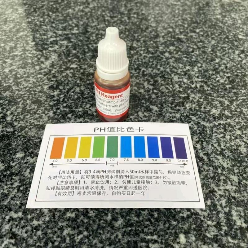 lọ thử pH +  bút tds để ktra nồng độ nước but thu 3