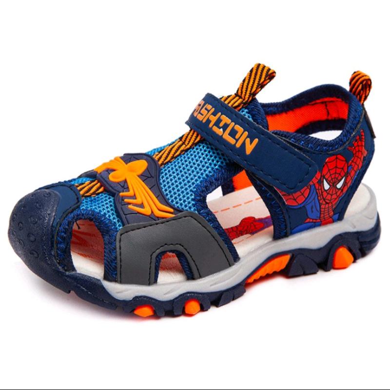 Sepatu Sandal Anak Spiderman Import Premium 1