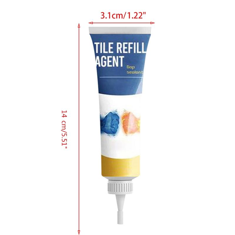 Product Introduction of Tile Repair Agent Porcelain Filling Mouldproof Cleaner Agent Waterproof 20ml 0