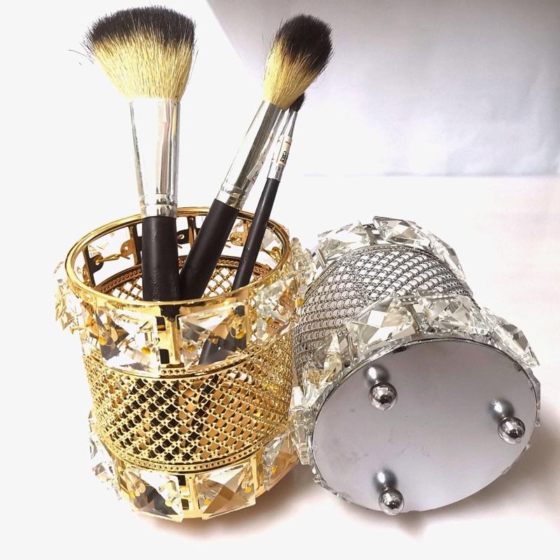 Product Introduction of Lọ đựng cọ trang điểm pha lê sang trọng 9