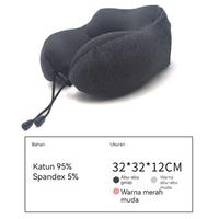 Gambar Vinnatsu U-shaped Travel Pillow Travel Bantal Leher Travel Pillow Bantal Leher - Abu-abu dari Vinnatsu official Kab. Tangerang 5 Tokopedia