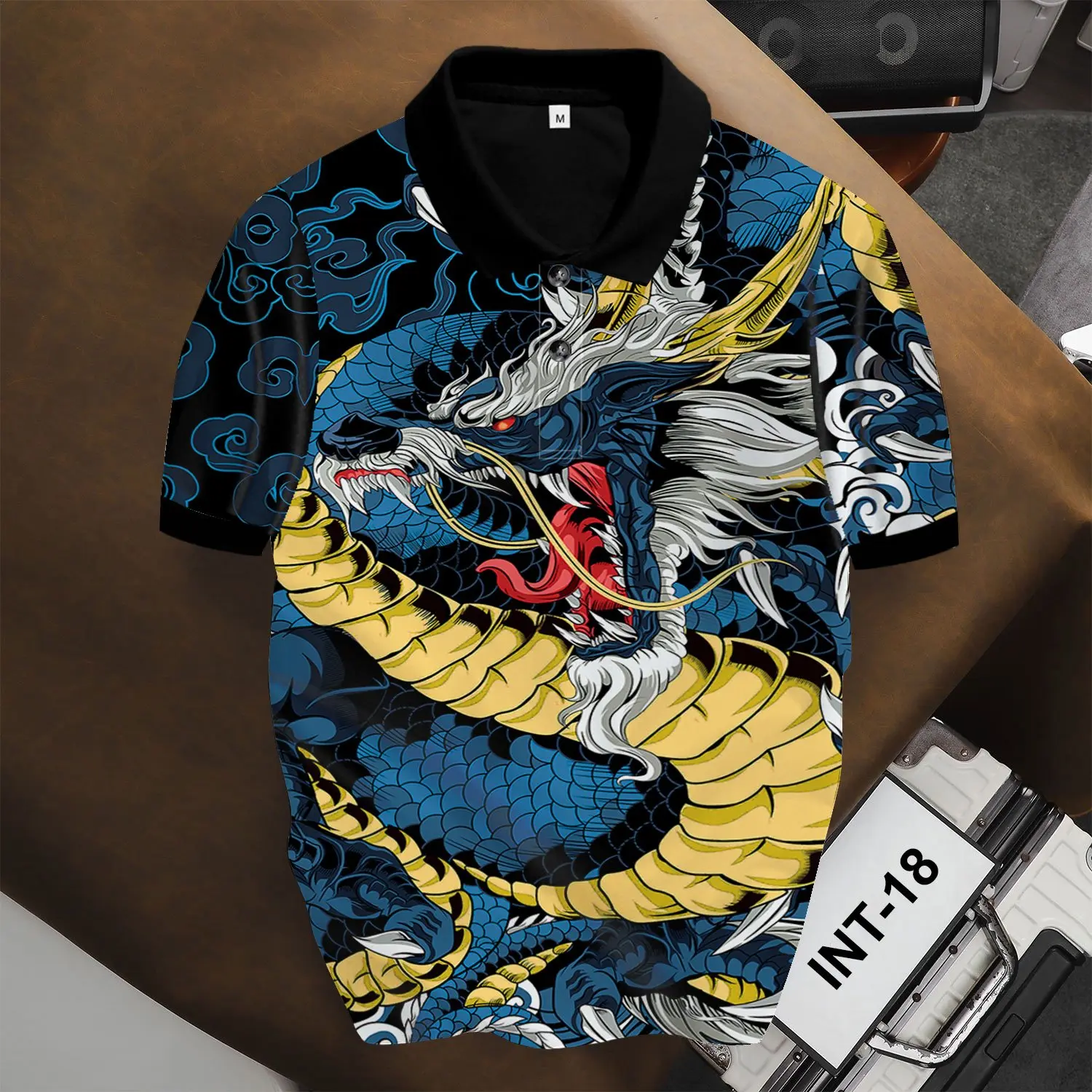 BST áo POLO thun cổ bẻ - áo polo  nam/nữ phong cách thời thượng vải Poly Thái thoáng mát. Menswear Top Áo Thun