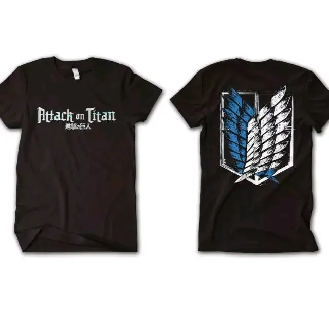 Kaos T-Shirt Attack On Titan High Quality