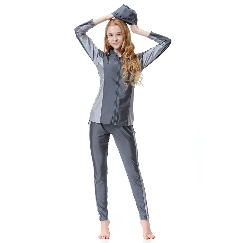 Muslim Hui Swimsuit Conservative Swimsuit, H1001