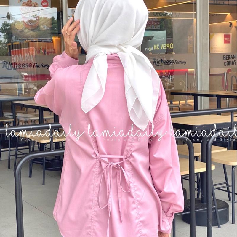 Lamiadaily Hana Blouse - Kemeja oversize 1