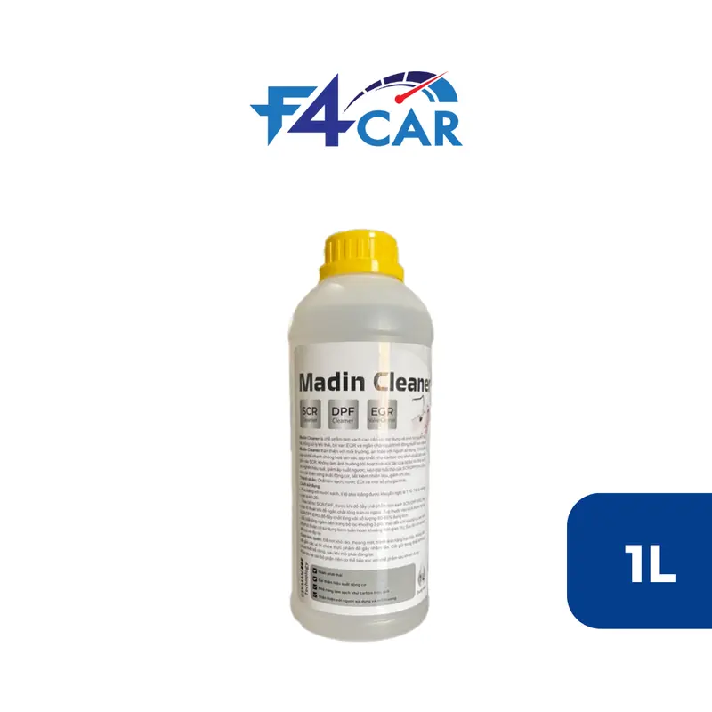 Dung Dịch Vệ Sinh Bầu Lọc Khí Thải Ô tô Madin Cleaner 1L Công Nghệ của Đức 0