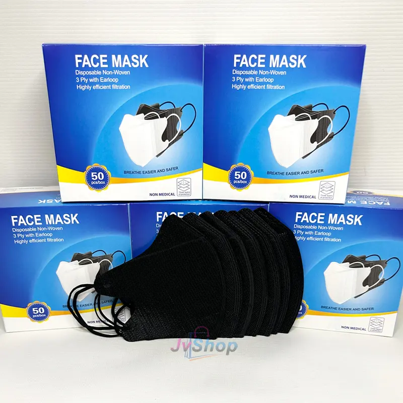 MASKER DUCKBILL WEMAZE MIX WARNA ISI 50PCS 3