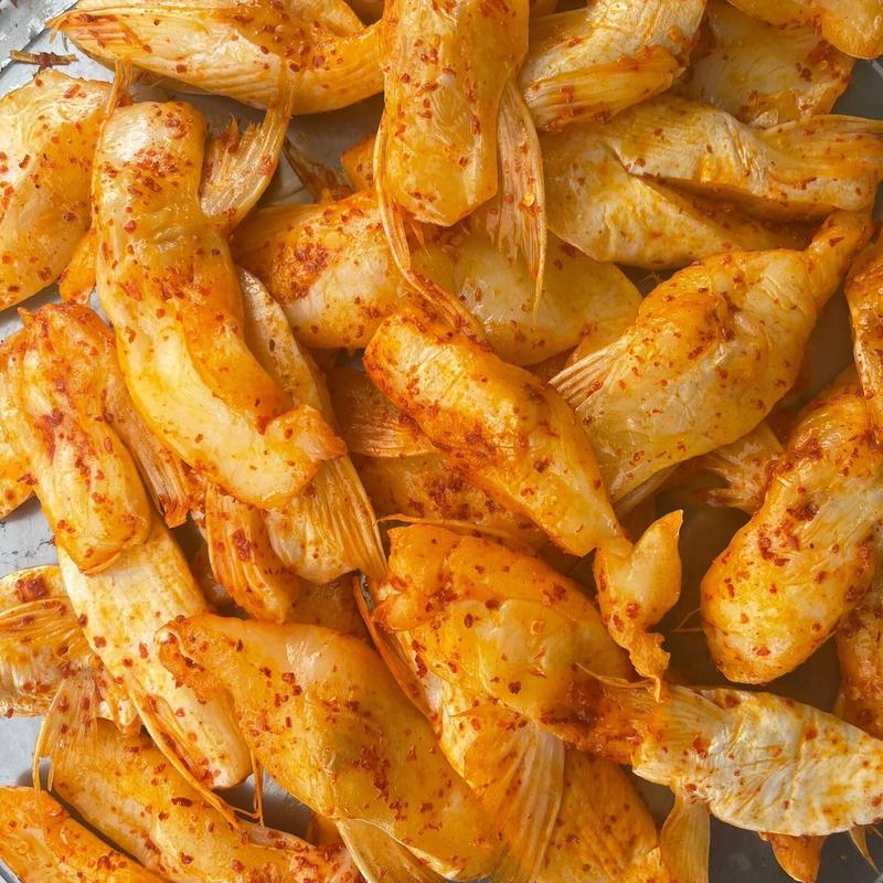   ỨC MỠ CÁ DỨA TẨM ỚT  Túi 1kg khô dẻo vị vừa ăn Chỉ ship miền Nam.Food 