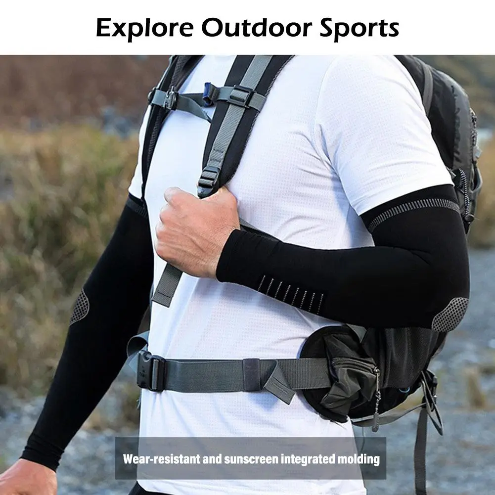 Arm Sleeves For Men Ice Sleeve Armguards Cycling Arm Sleeves Uv Protection Bike Breathable Arm N0I5