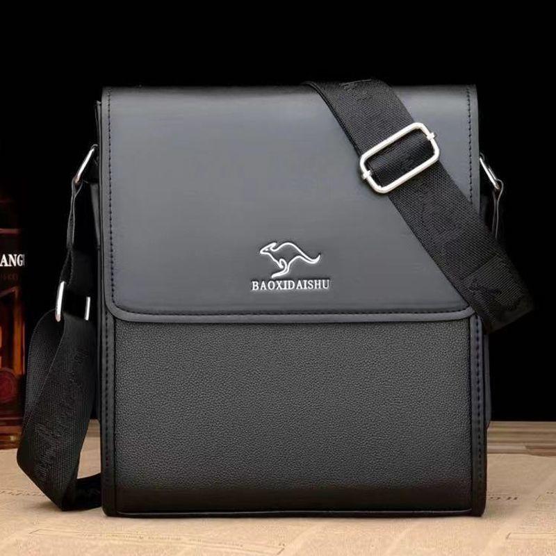 Tianhongdaishu Man Bag Genuine Leather Shoulder Bag Small Saddle Bag Men's Crossbody Large Capacity Cattle Leather Bag Business Casual Bag New 1