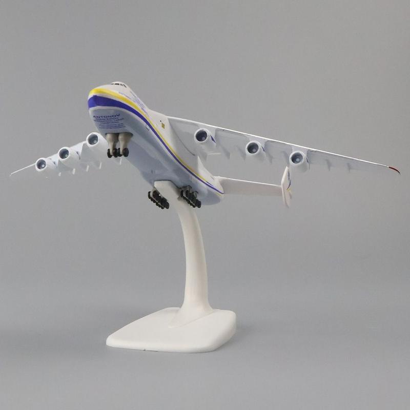 Product Introduction of Decoration 1/400 Scale AN225 Model Plane Diecast Replica Antonov an-225 Metal Alloy 20CM Airplane Model Home Decor 14