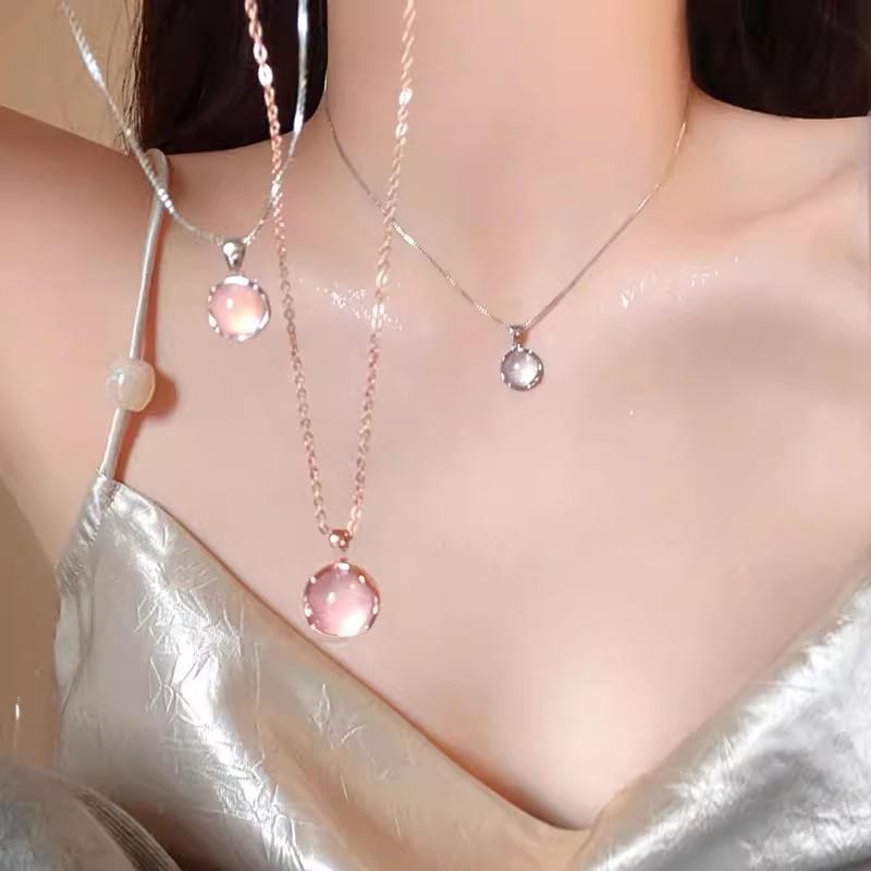 Product Introduction of Vòng Cổ Tròn Đơn Giản Thanh Lịch Cho Phụ Nữ Cô Gái Thời Trang Chuỗi Xương Đòn Ngọt Ngào Vòng Cổ cao cấp Quà Tặng Sinh Nhật 18