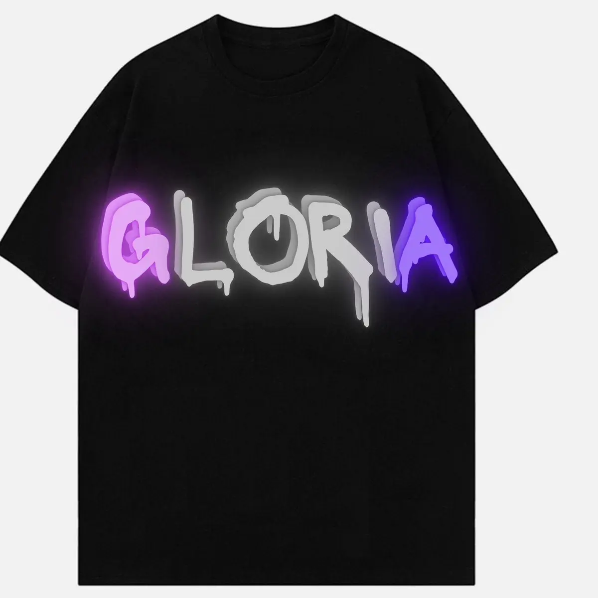 Áo Thun Cổ Tròn Oversize Gloria 2 (Cotton 100% 4C GSM 212) , Áo Cổ Tròn Menswear