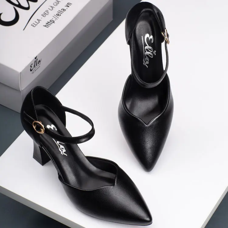 Giày cao gót công sở ELLA 7cm mẫu mới phong cách Châu Âu ELA872 Nữ Shoes