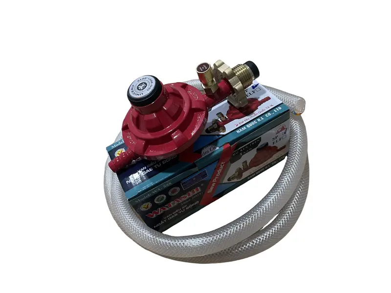 Bộ van ngắt tự động+ dây bếp gas - Hàng chính hãng 0
