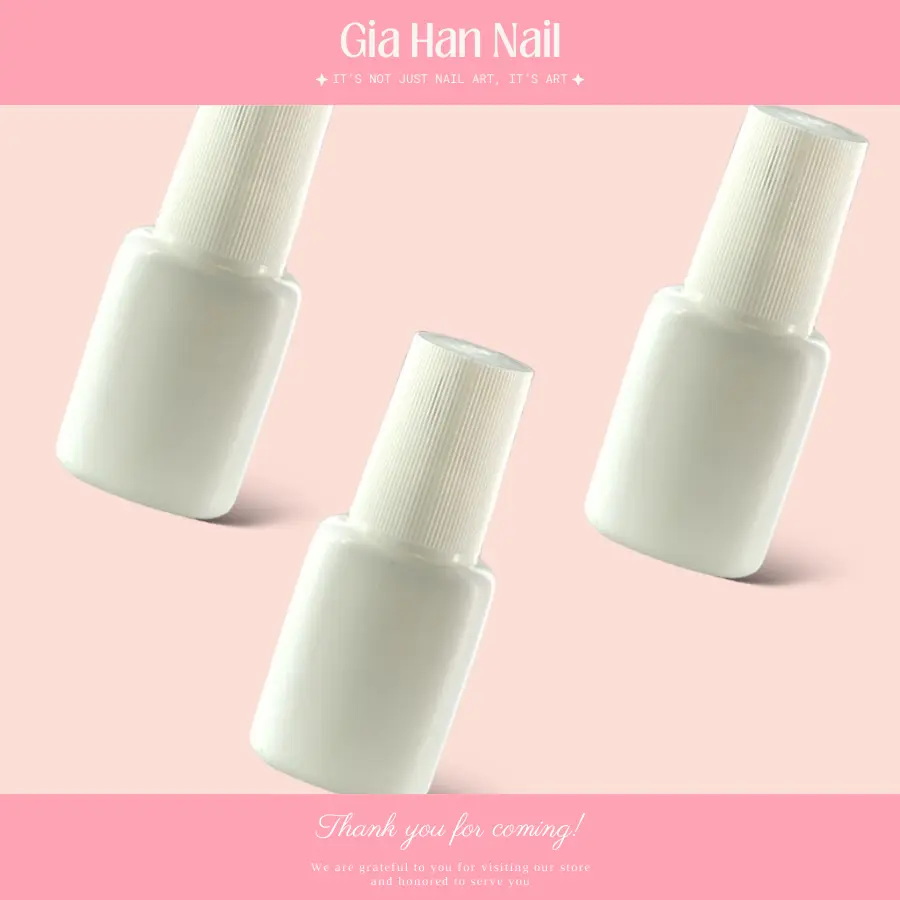Chai rỗng chiết sơn gel, sơn thường 8ml - GIA HAN Nail