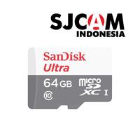 Gambar SanDisk Ultra Micro SD 64GB Class 10 80Mb/s Original Garansi Resmi SanDisk Indonesia Ready Stock - 64GB dari SJCam Indonesia Kab. Tangerang 1 Tokopedia