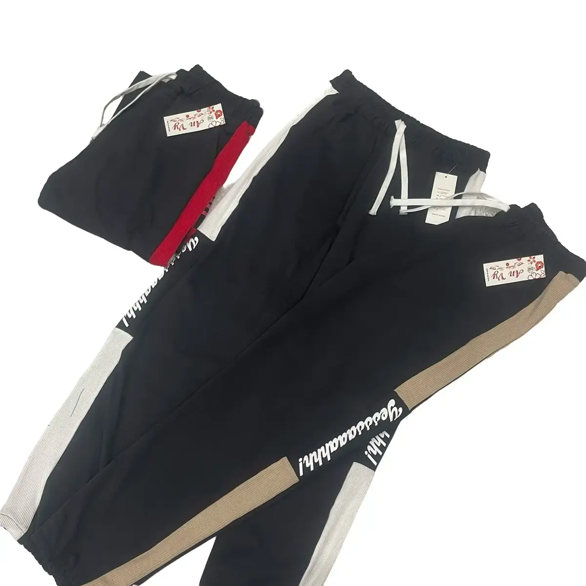 Com Bo 3 quần đen bo ống co giãn thoải mái từ 38 đến 60kg mặc đẹp thoải mái hoa narri store Nam Menswear