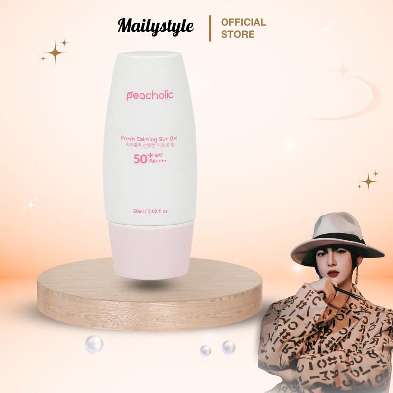 M37_ Kem Chống Nắng Nâng Tone Fresh Calming Sun Gel Peacholic SPF 50+ PA++++ 60ML