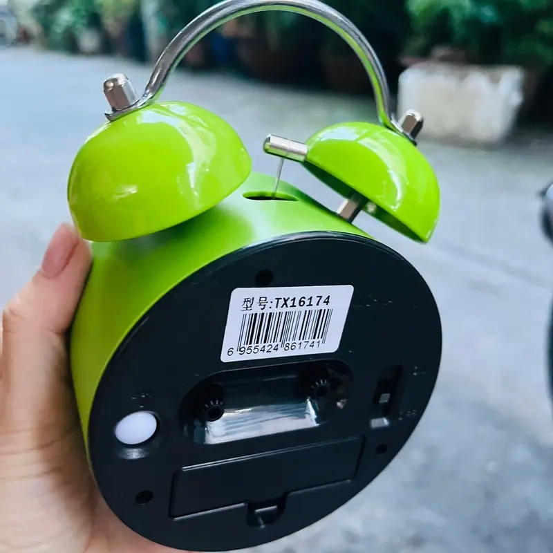 Đồng Hồ Báo Thức để bàn Chuông lớn có đèn Báo thức 5