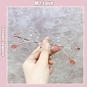 Kính Chặn Ánh Sáng Xanh, Phong Cách Hàn Quốc, Gọng Kim Loại Tròn Cổ Điển Thích Hợp Cho Cả Nam Và Nữ, Kết Hợp Thời Trang Và Bảo Vệ, Chặn Bức Xạ Hiệu Quả, Hoàn Hảo Cho Những Người Dành Nhiều Giờ Lồng Đèn Trước Màn Hình Điện Tử. Voi Móc Khoá