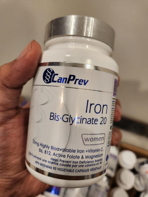 Viên uống bổ sung sắt Canprev Iron Bis Glycinate 20mg hỗ trợ sức khỏe, bổ máu 90 viên 3