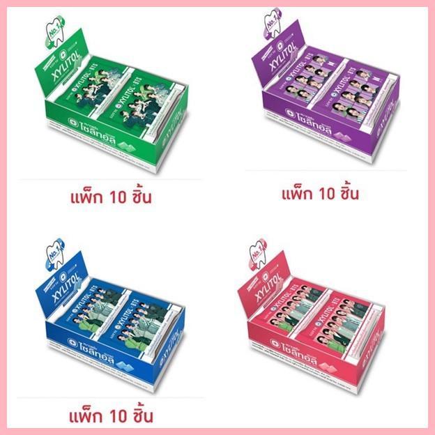 Product Introduction of COD ลอตเต้ BTS ไซลิทอล หมากฝรั่ง 11.6 กรัม (แพ็ก 10 ชิ้น) 0