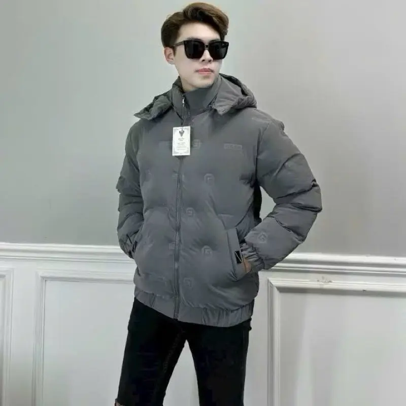 Áo Phao Nam Có Mũ Dáng Dài Bo Chun Dưới Chất Nhung Tăm Áo Khoác Phao Nam 2 Màu Ghi, Đen Áo Phao Béo Mùa Đông 2 Size • THÔNG TIN SẢN PHẨM: + Size: XL(dưới 68kg), 2XL (69-80kg)+ Chất liệu: nhung tăm, hàn 7