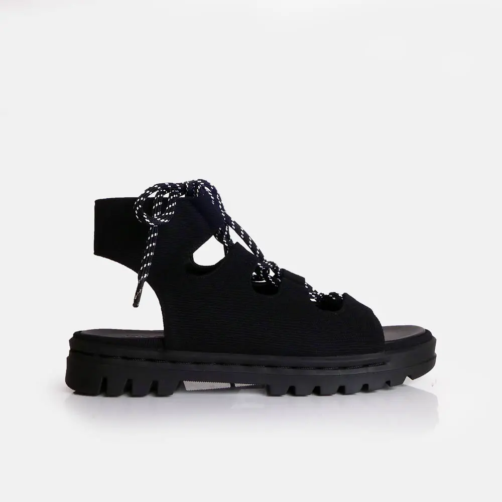 MKS Shoes Ghillie All Black