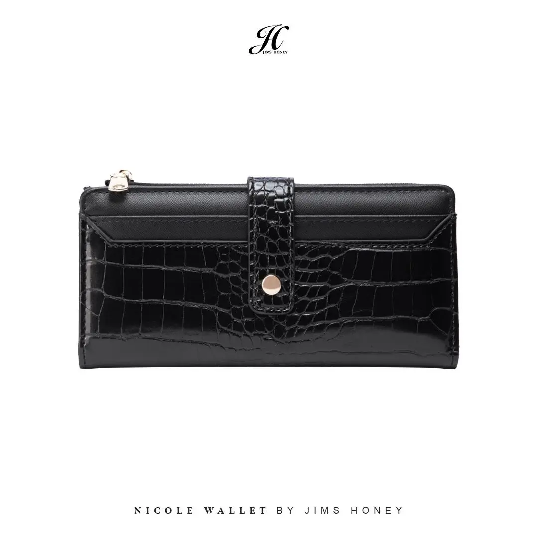 NICOLE WALLET Jims Honey Dompet Panjang Wanita Kartu