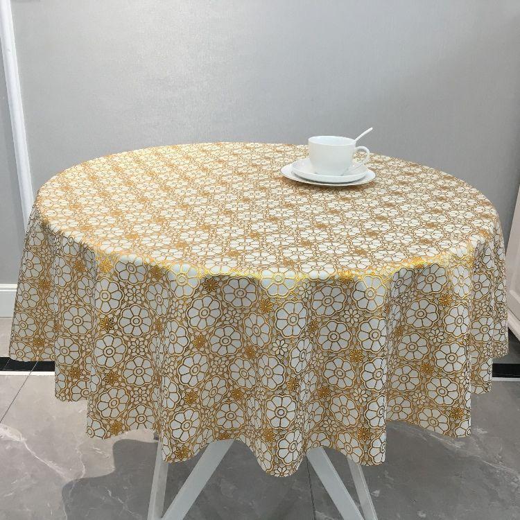 Product Introduction of Khăn trải bàn tròn Nhỏ bằng nhựa chống thấm nước, dùng một lần, thích hợp cho Bàn cà phê, làm bằng PVC, thích hợp cho bàn ăn gia đình, có thể được tùynh 9