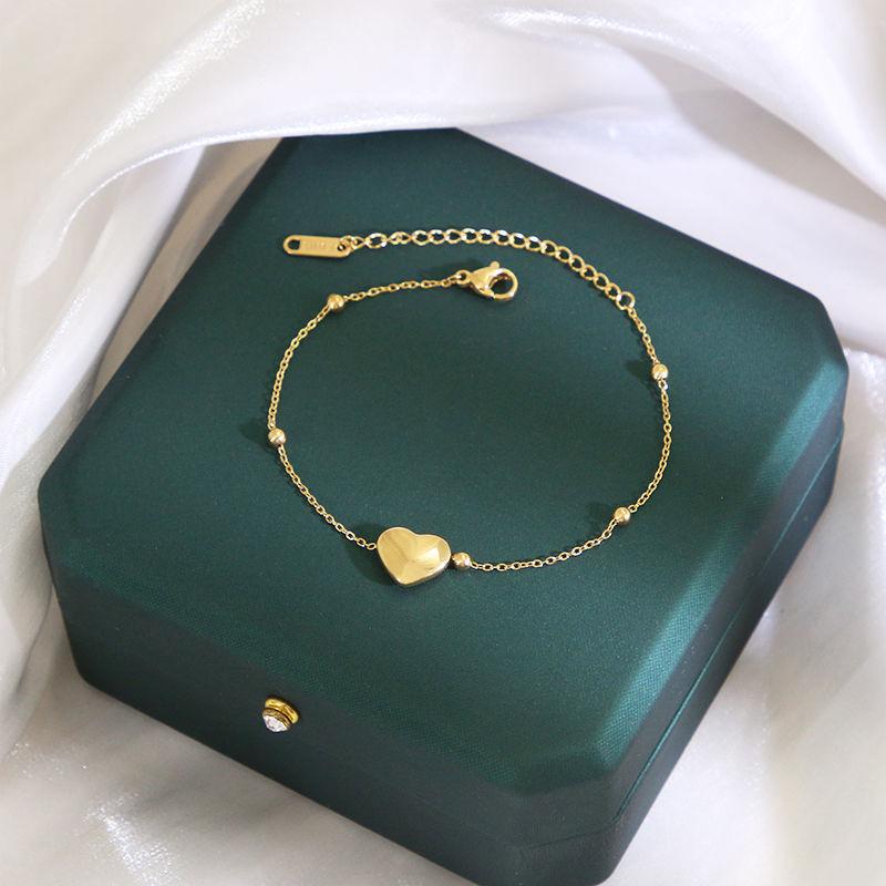 Product Introduction of Gelang Tangan Keluli Titanium, Rantai Tebal Musim, Tidak Luntur, Cantik, Mampu Milik, Gaya Mewah, Gaya Klasik, Perhiasan Gaya Ins 8