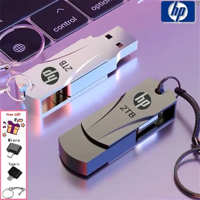 Ready Hp Flash Drive Metal Waterproof USB 3.0 Pendrive